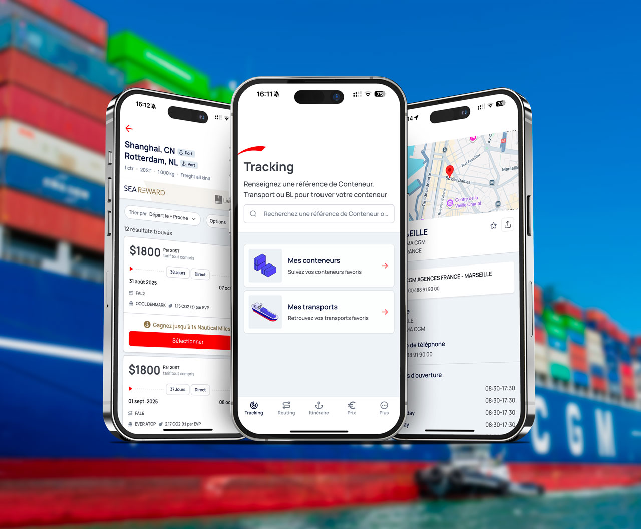 Global Maritime Leader mobile app
