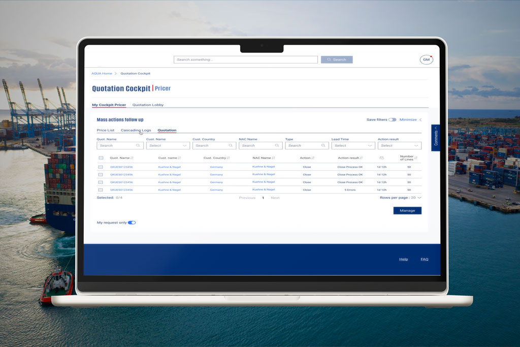 Global Maritime Leader — Plateforme SaaS B2B