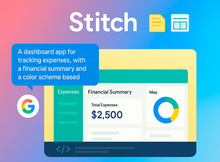 Article de présentation de Google Stitch, l'outil IA qui va revolutionner la création d'interfaces par Thomas Dutrieux
