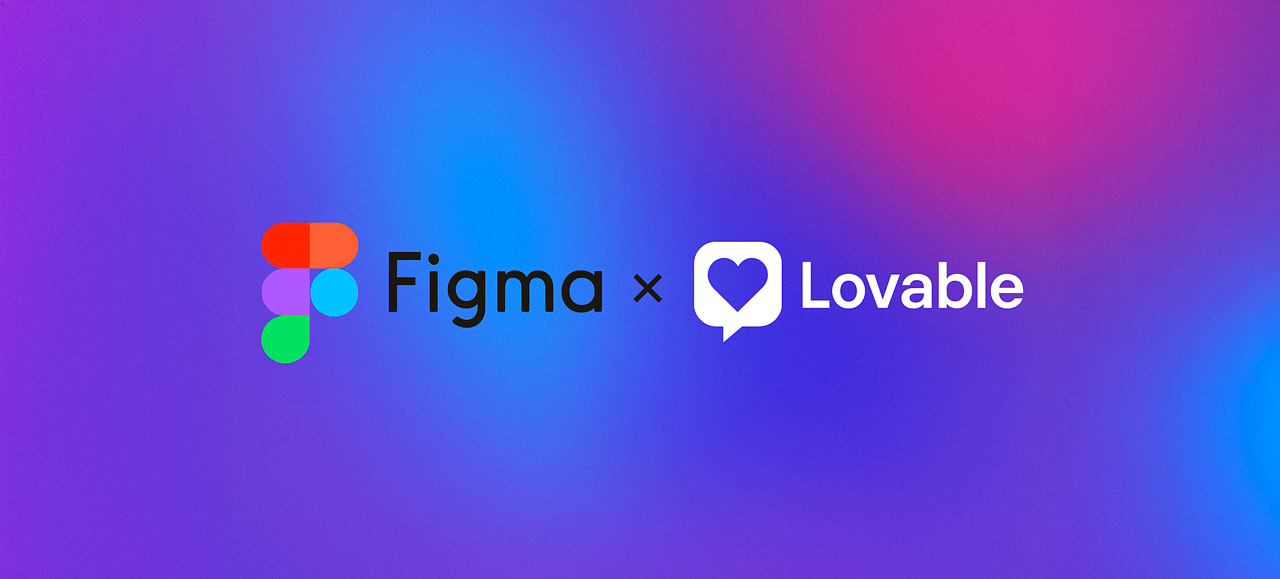 Image a la une présentant l'article Figma x Lovable. Cela illustre la complémentarité sur la création d'interface UI et UX avec l'intelligence artificielle présentées par Thomas Dutrieux